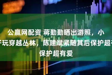 公赢网配资 蒋勤勤晒出游照，小儿子玩穿越丛林，陈建斌紧随其后保护超有爱