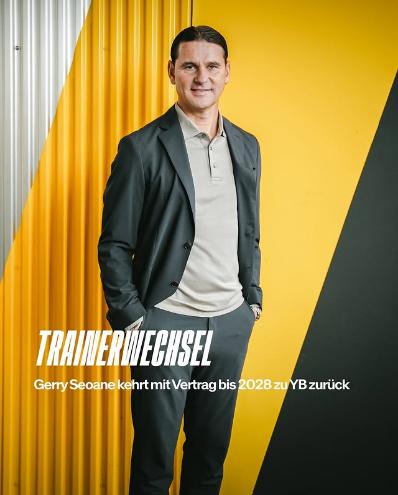 旺源配资 伯尔尼年轻人官方：塞瓦内重返球队执教，签约到2028年夏