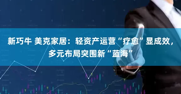 新巧牛 美克家居：轻资产运营“疗愈”显成效，多元布局突围新“蓝海”